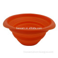 new design wholesale food folding silicone bowls for dog
